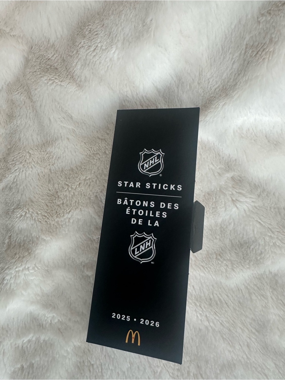 NHL x McDonald's Star Sticks - Macklin Celebrini (2025-2026)